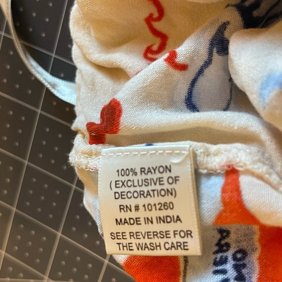 NWT True Destinations Pants Wide Leg Resort Wear Beach Tropical Cruise Women L - Picture 5 of 5